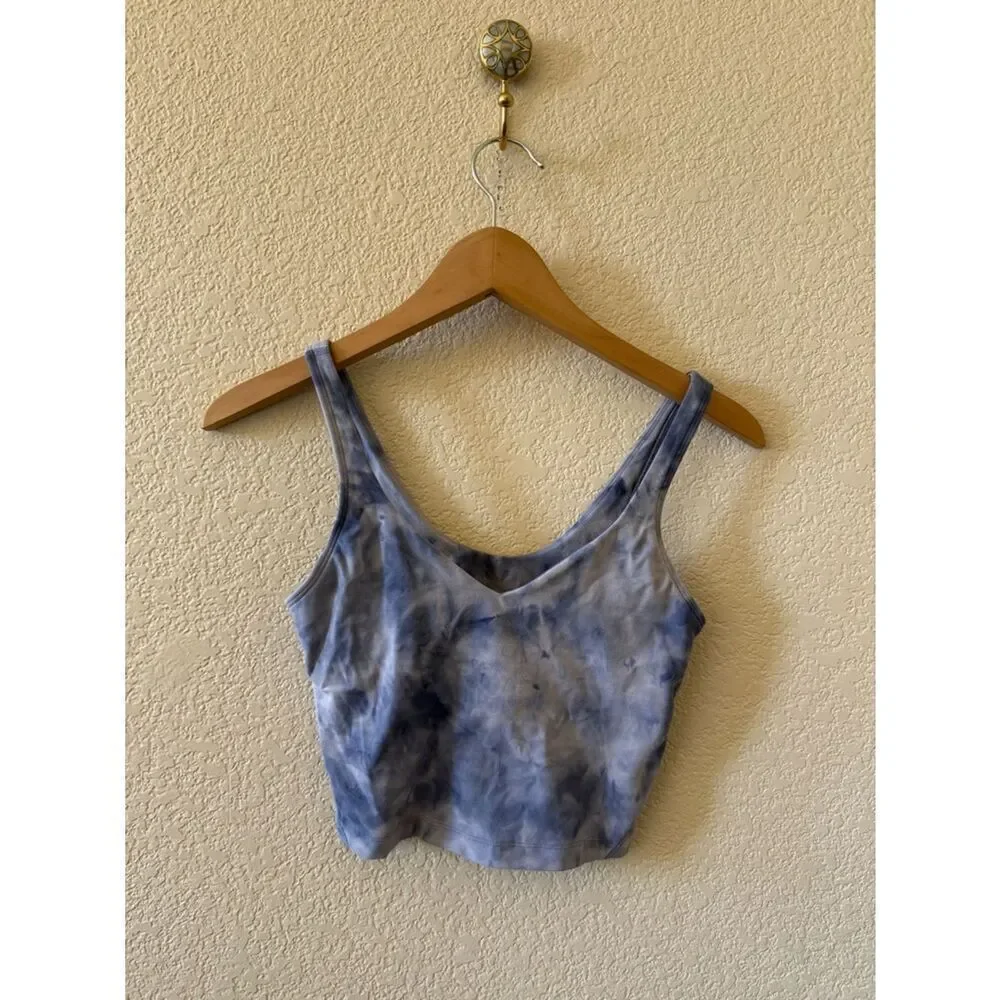 Lululemon Align Tank in the colorway Diamond Dye Iced Iris Peri Purple size 4